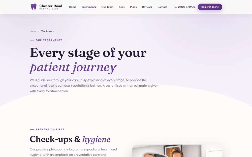 Chester Road Dental Care: Treatments
