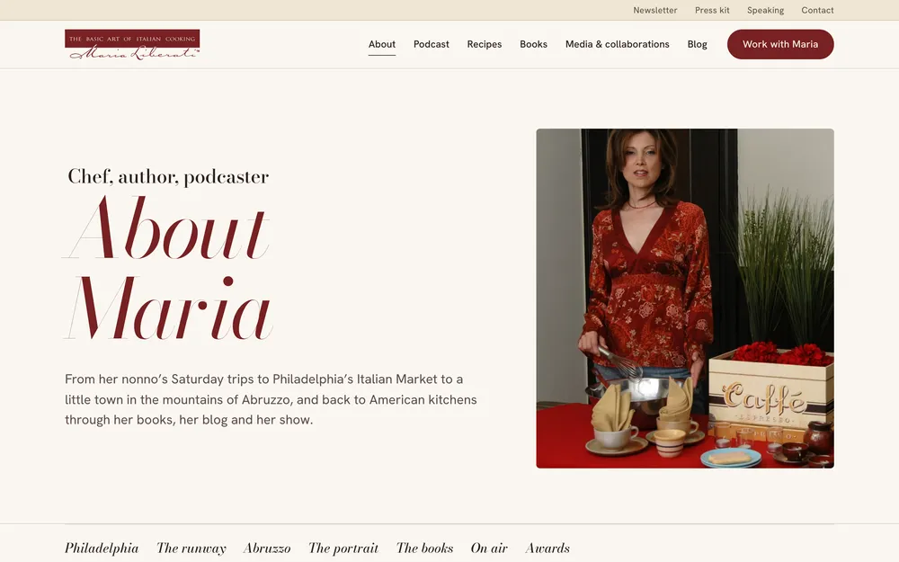 Maria Liberati: About