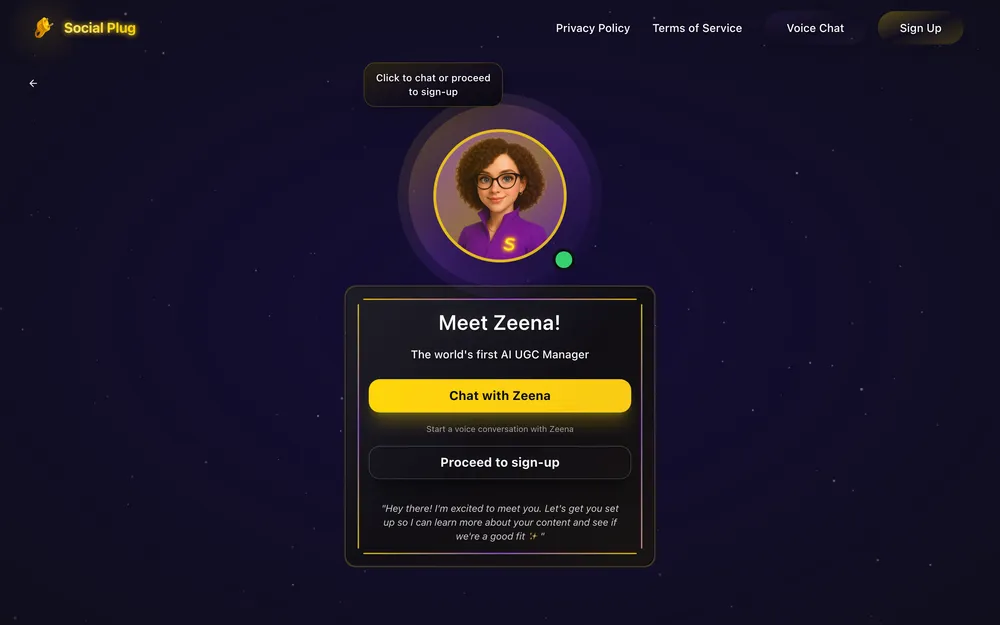 Zeena: Meeting Zeena